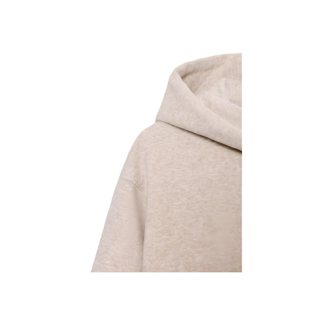 Voxlena Premium Neutral Hoodie Oversized Comfort Fit Soft Everyday Streetwear Essential