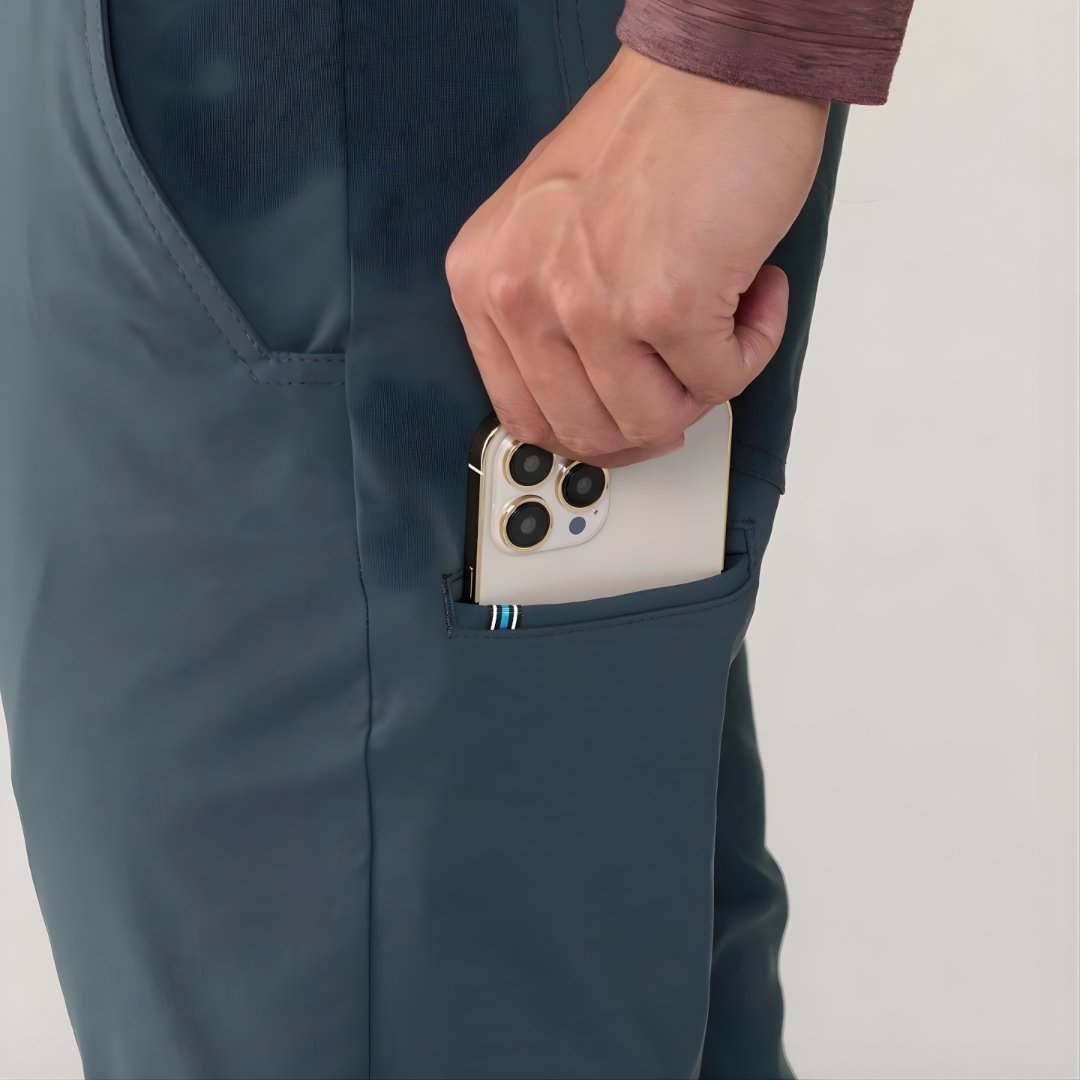 Premium Navy Slim Fit Stretch Pants For Modern Everyday Comfort And Style